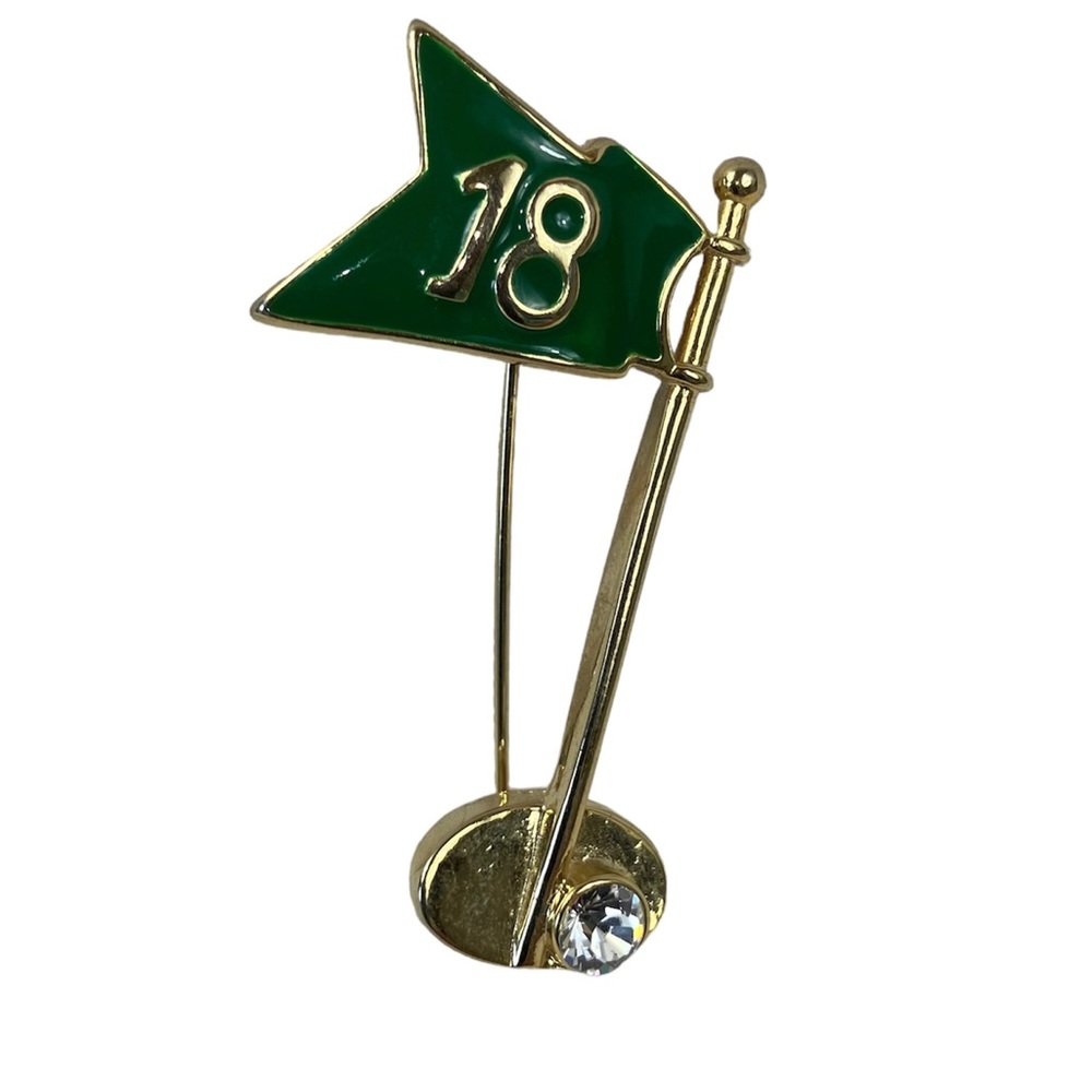 Liz Claiborne Golf Brooch